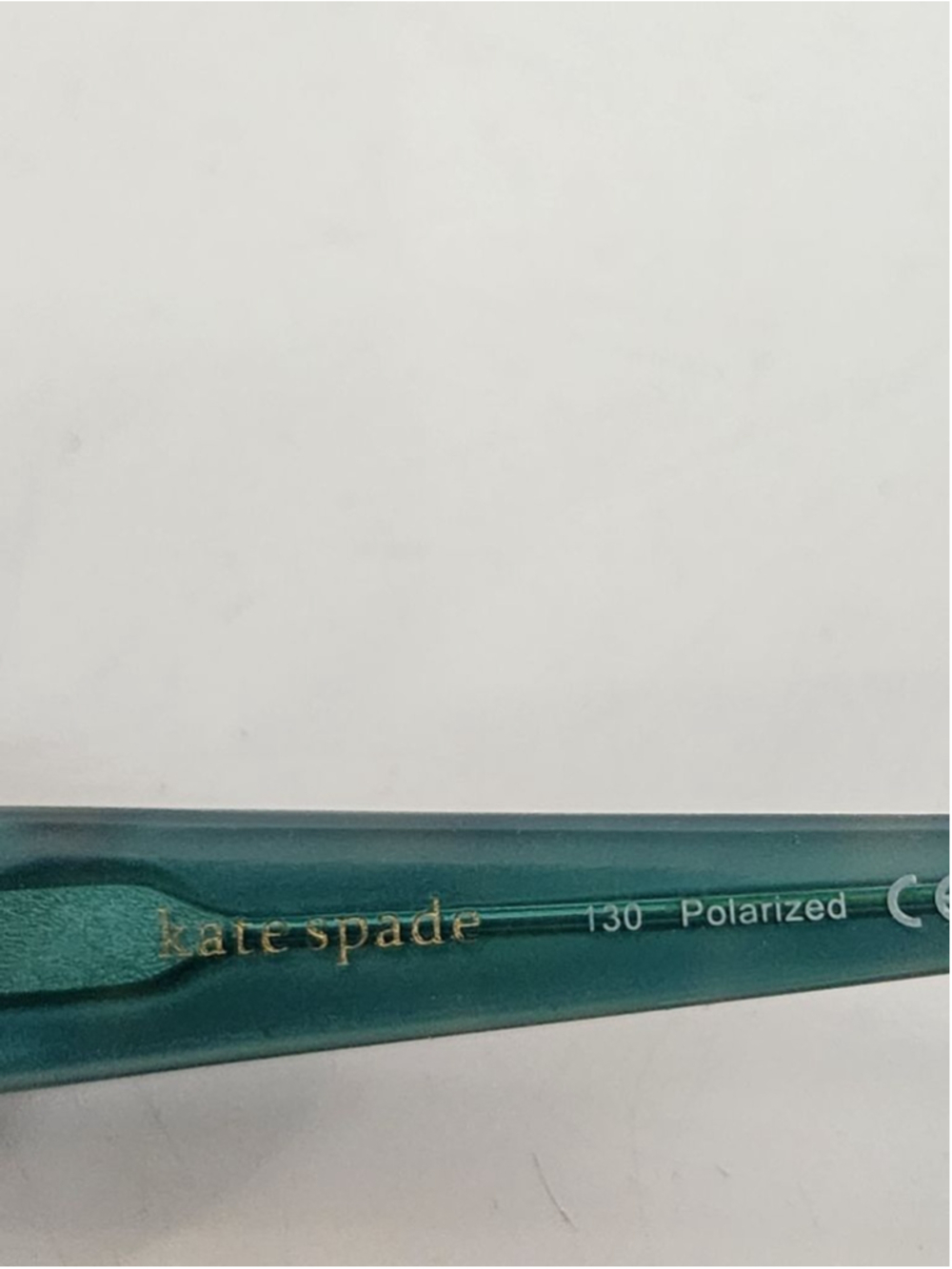 KATE SPADE Paxton Brown & Teal Polarized Tortoise Sunglasses 53 mm 05 - Picture 10 of 10